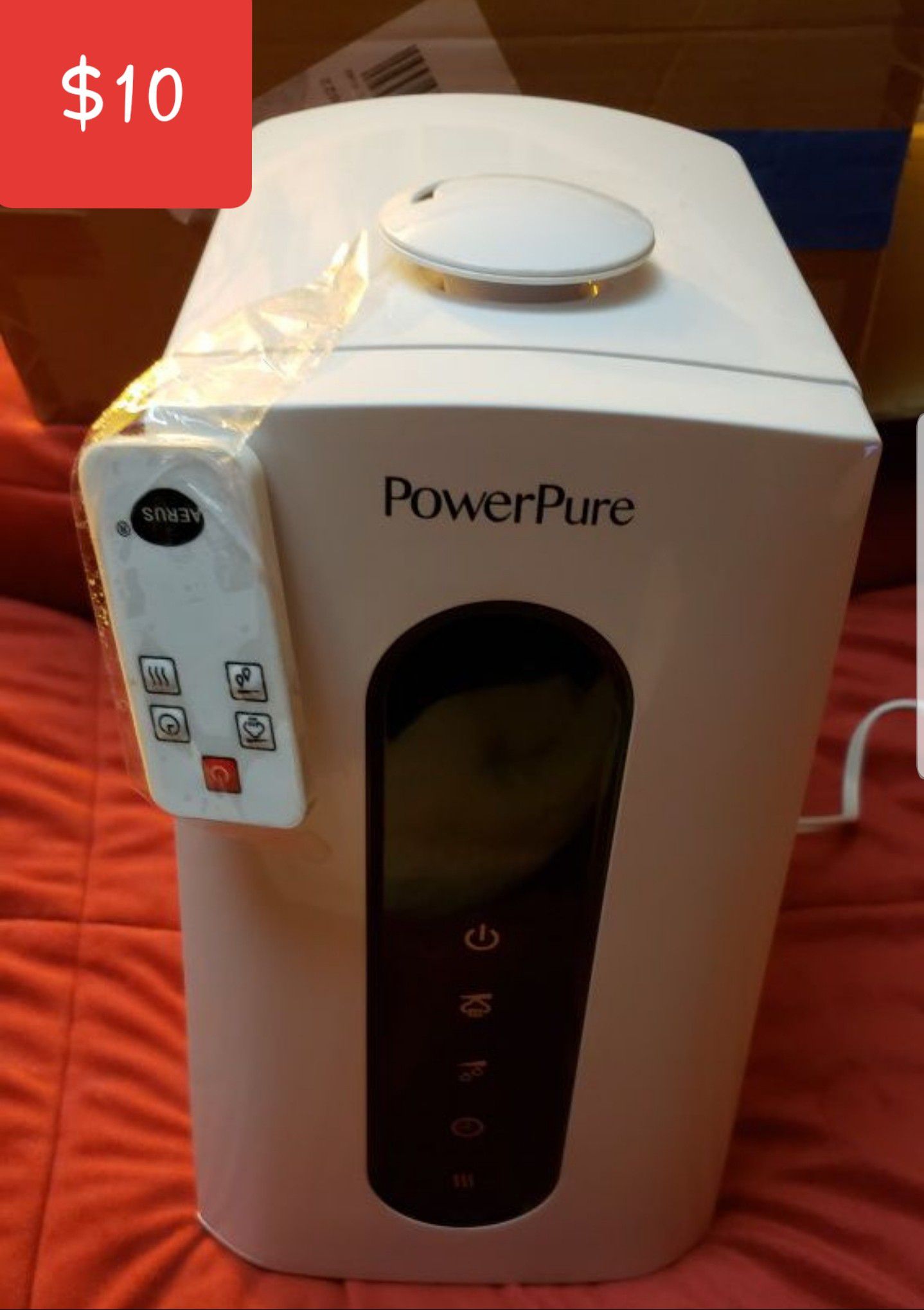 PowerPure 4000 Warm/Cool Mist Ultrasonic Humidifier w/ Remote