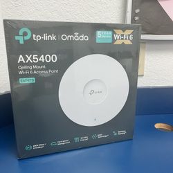 TP-Link EAP670 Omada WiFi 6 AX5400 Wireless 2.5G Ceiling Mount Access Point New