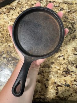 Mini cast iron skillet