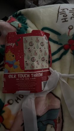 Silk touch throw Winnie the Pooh