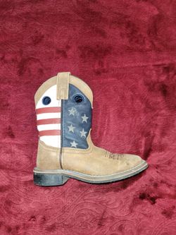 Boy's Size 12 Western Cowboy Boots Cash Only