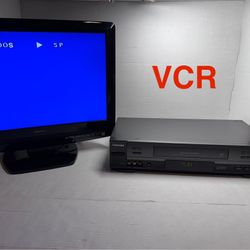 Toshiba High Quality VCR (Tested & Works Great See Pics)