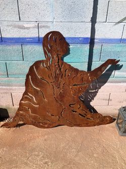 Native American Metal Art