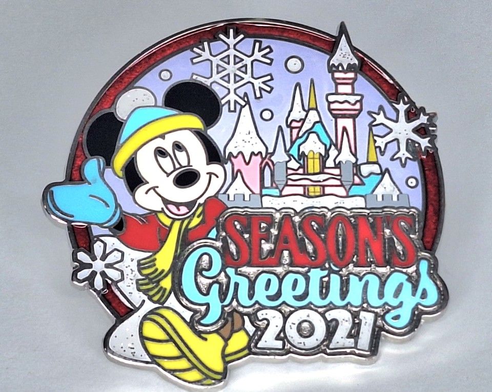 Disney Season's Greetings 2021 - Exclusive Cast Member Pin
