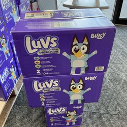 Luvs Diapers Size 2 Count 104