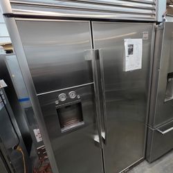 48" KENMORE PRO BUILT IN STAINLESS STEEL REFRIGERATOR 