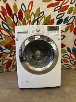 LG washer laundry