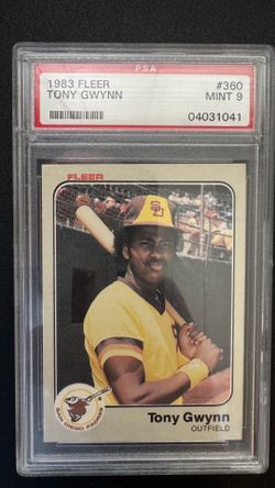 PSA 9 Tony Gwynn 1983 Fleer (pick up in 92119)