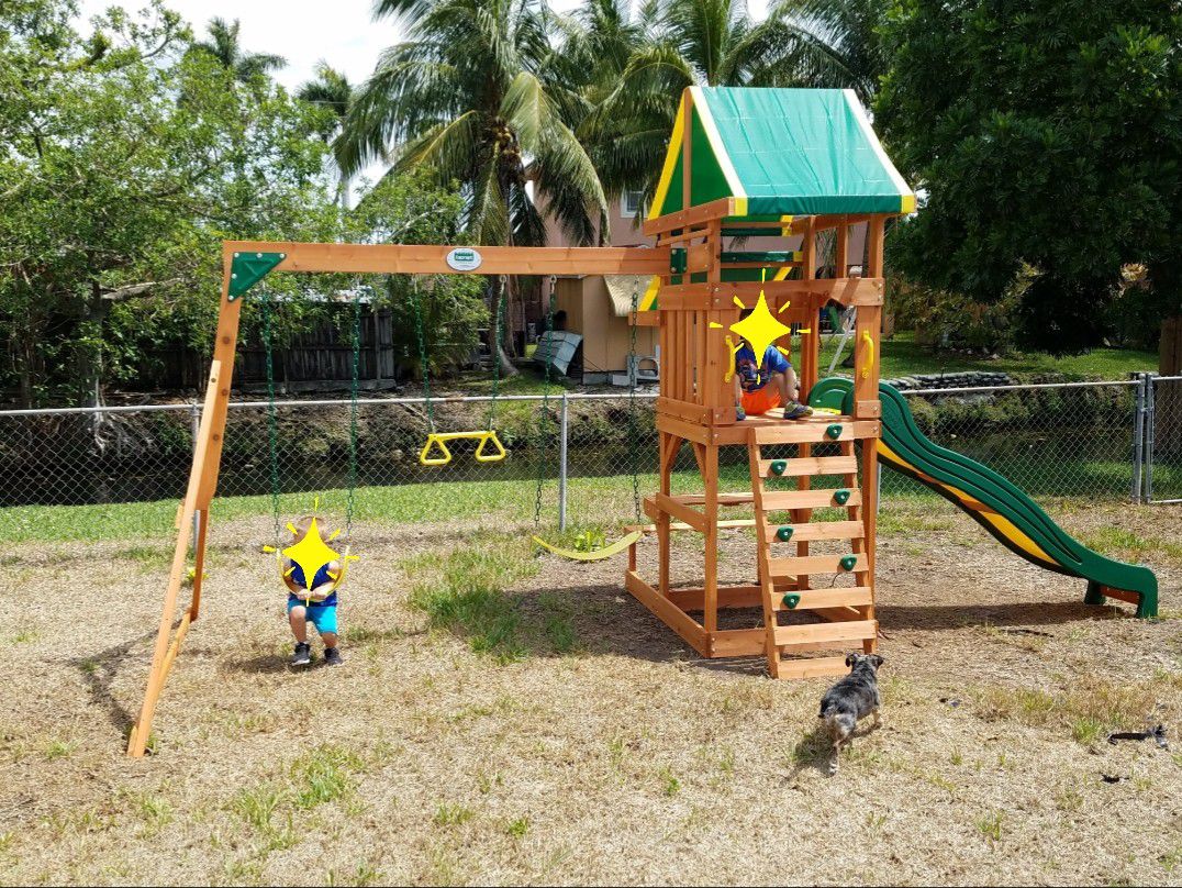 Playground/swing set