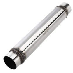 UPOWER 3" INLET OUTLET EXHAUST MUFFLER