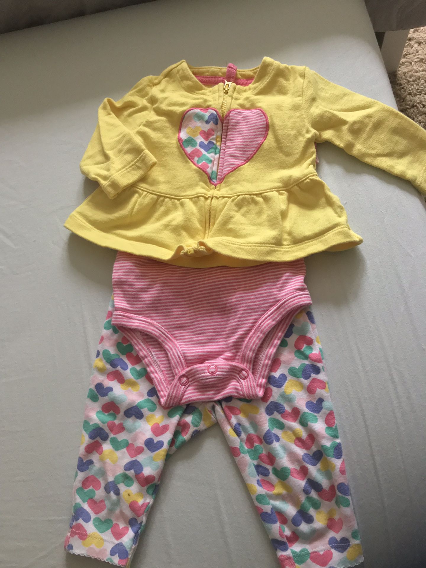 Baby clothes and bag