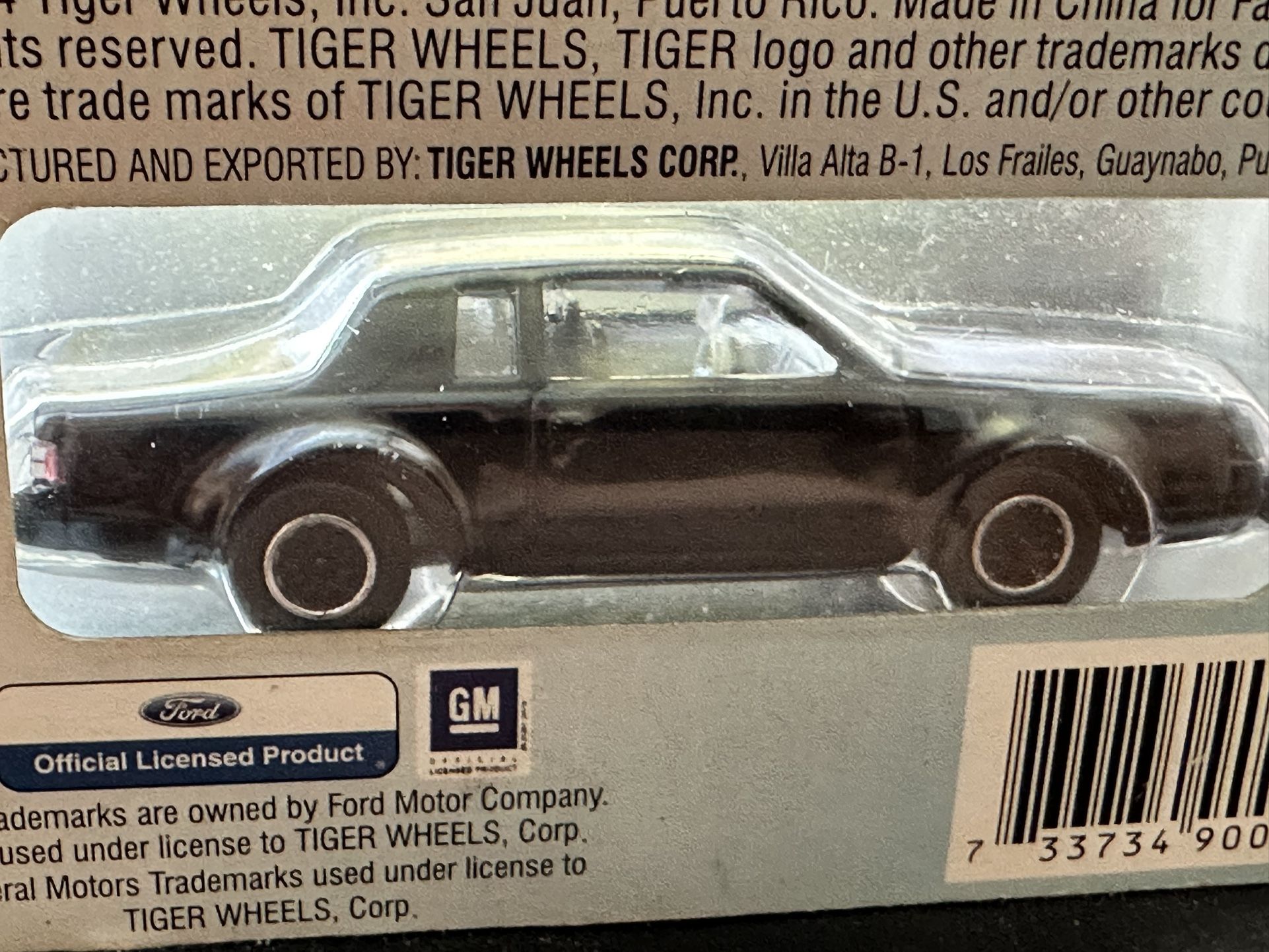 Tiger Wheels Street Muscle Collection 1987 Buick GNX 1/64 Scale