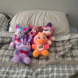Tie Dye FNAF Plushies