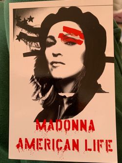Madonna American Life Promotional Poster Card