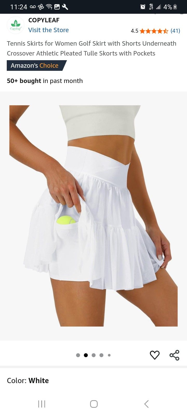 Sports Tulle Skirt New Nueva
