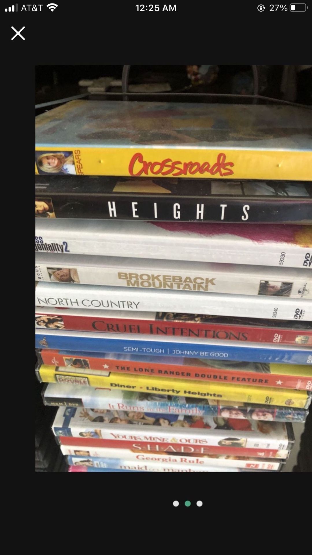 10 New DVDs Bundle Set. $10.