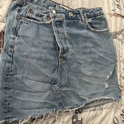 Zara mini skirt  denim