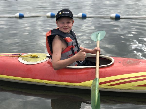 Kayak. 13 feet long fiberglass (light and fast) for Sale 