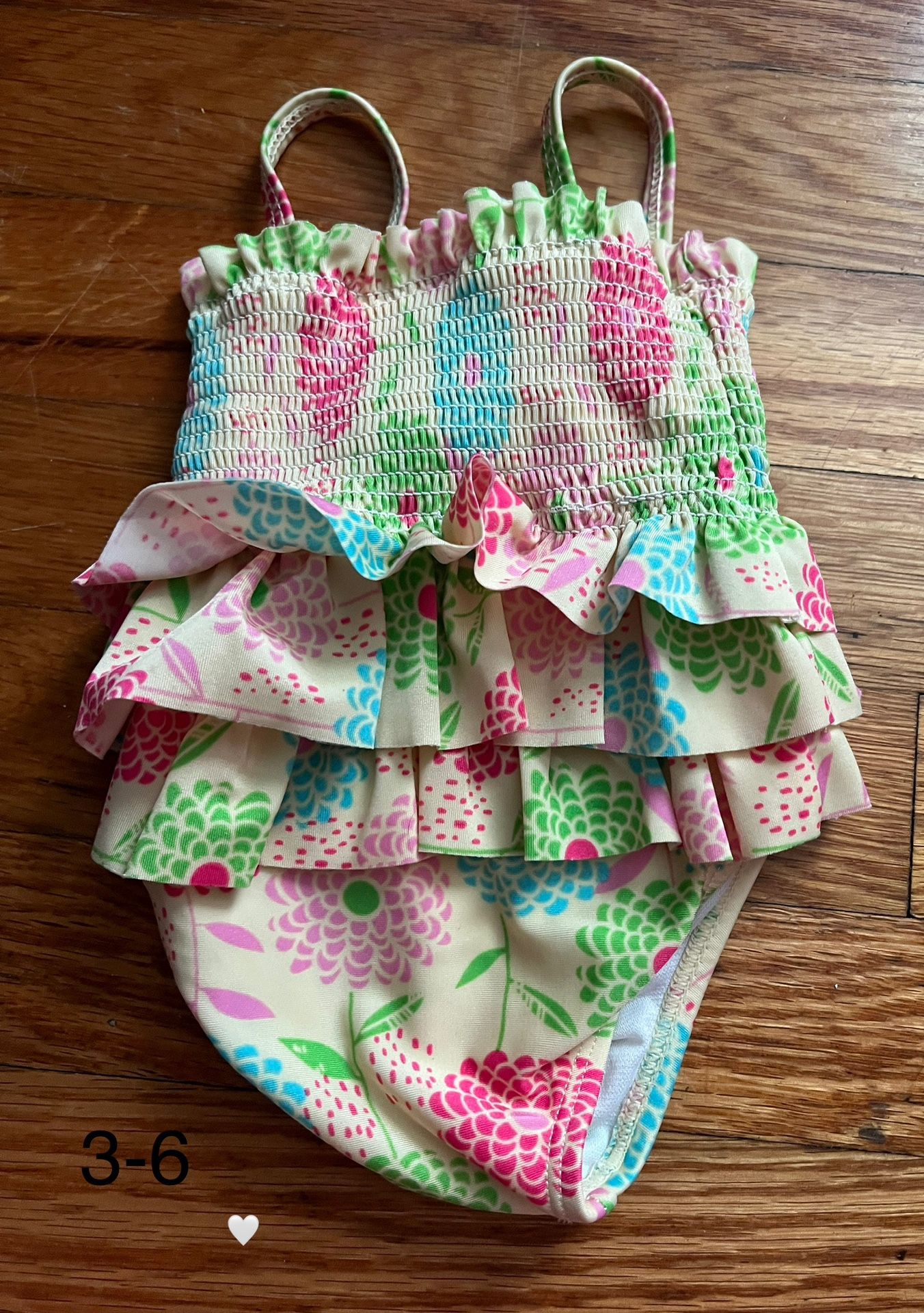 Girls 3-6mo Bathing Suit