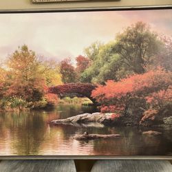 Artwork: Gapstow At Twilight 42x32 Canvas