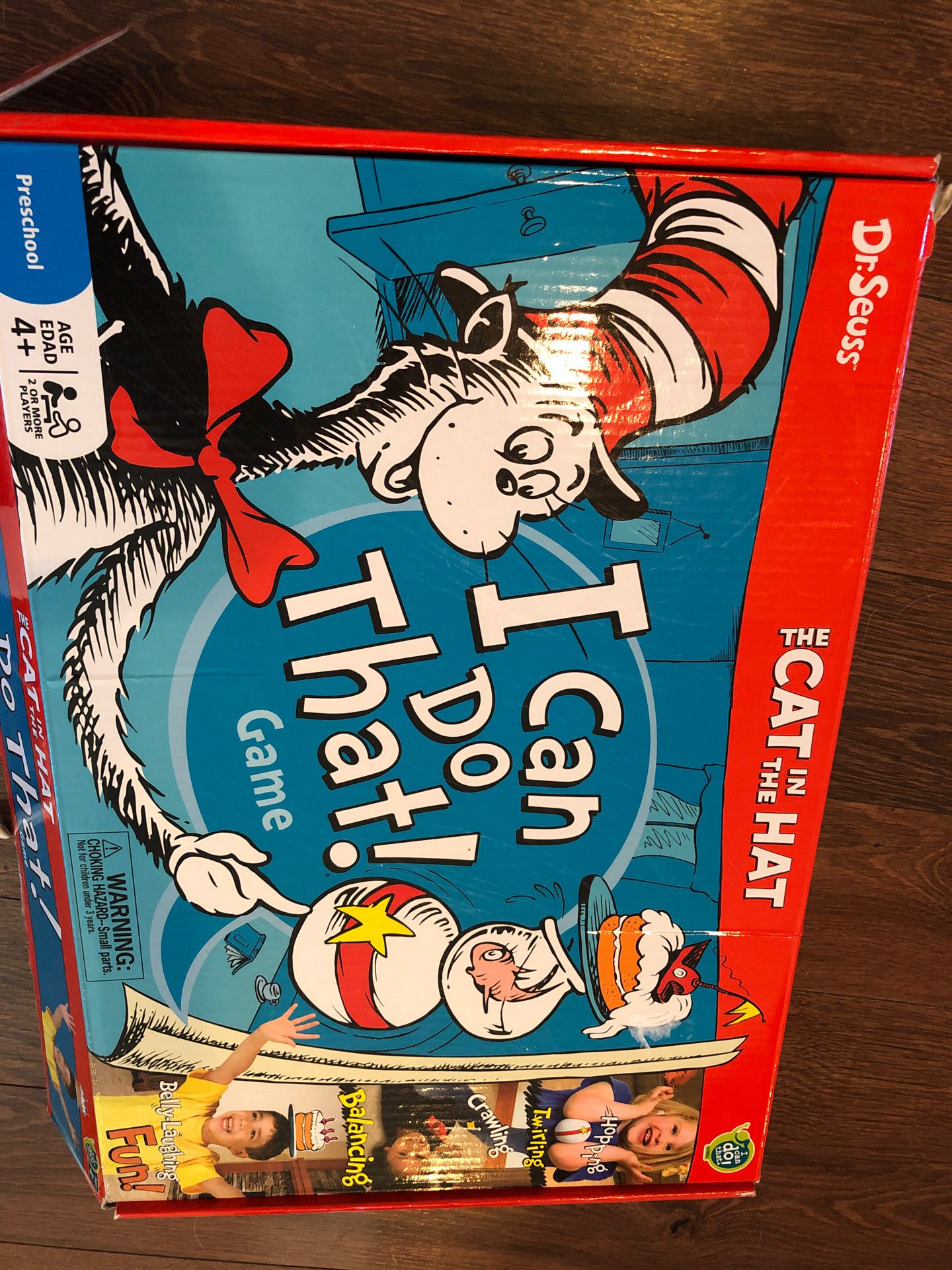 New Cat in the Hat game “I can do that” - preschool Dr Seuss week- homeschool, party game