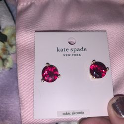 Kate Spade Pink Stude Nwt