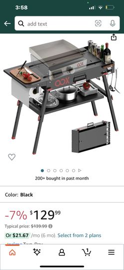 Multifunction XCO Portable Grill Table