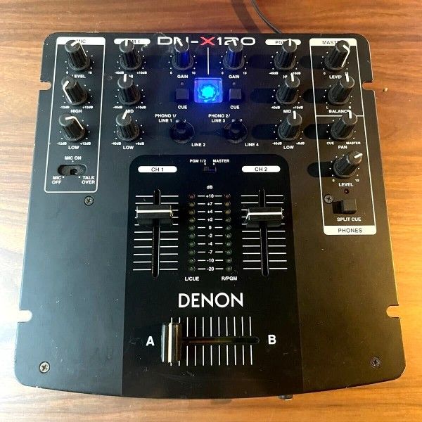 Denon DN-X120 DJ Mixer 2-Channel Compact Professional