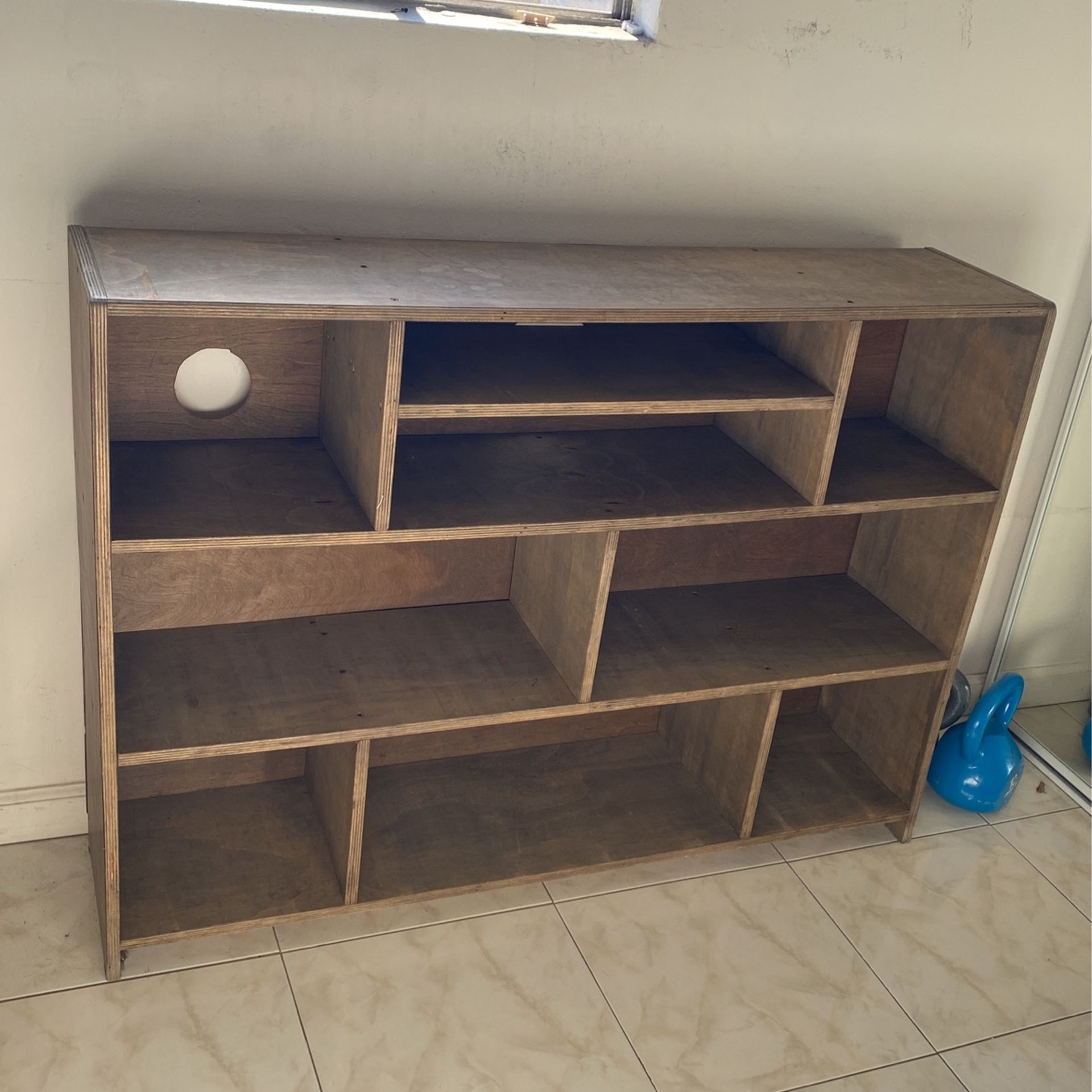 Wooden Cube Shelves