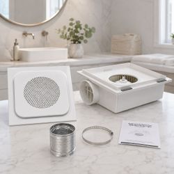 ✨ Bathroom Exhaust Fan with Light – $35 ✨