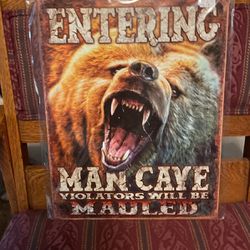 Entering Man cave Template