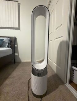 Dyson Purifier Cool Gen1 (TP10) HEPA Air Purifier & Tower Fan – White/Silver