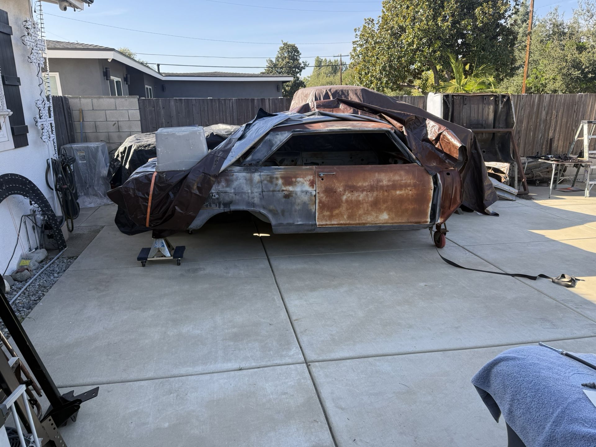 1963 Parts Shell Nova Chevy II 1(contact info removed) 1965