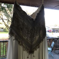 My Wife’s Beautiful Shabby Chic Wedding Dress