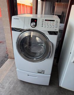 White Samsung Washer