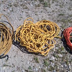 3 extension Cords $50 Dlls. Set Of 3.