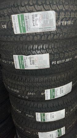 265 70 17 llantas nuevas