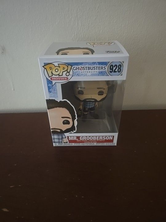 Funko Pop Movies Ghostbusters Afterlife Mr. Grooberson #928 New Unopened