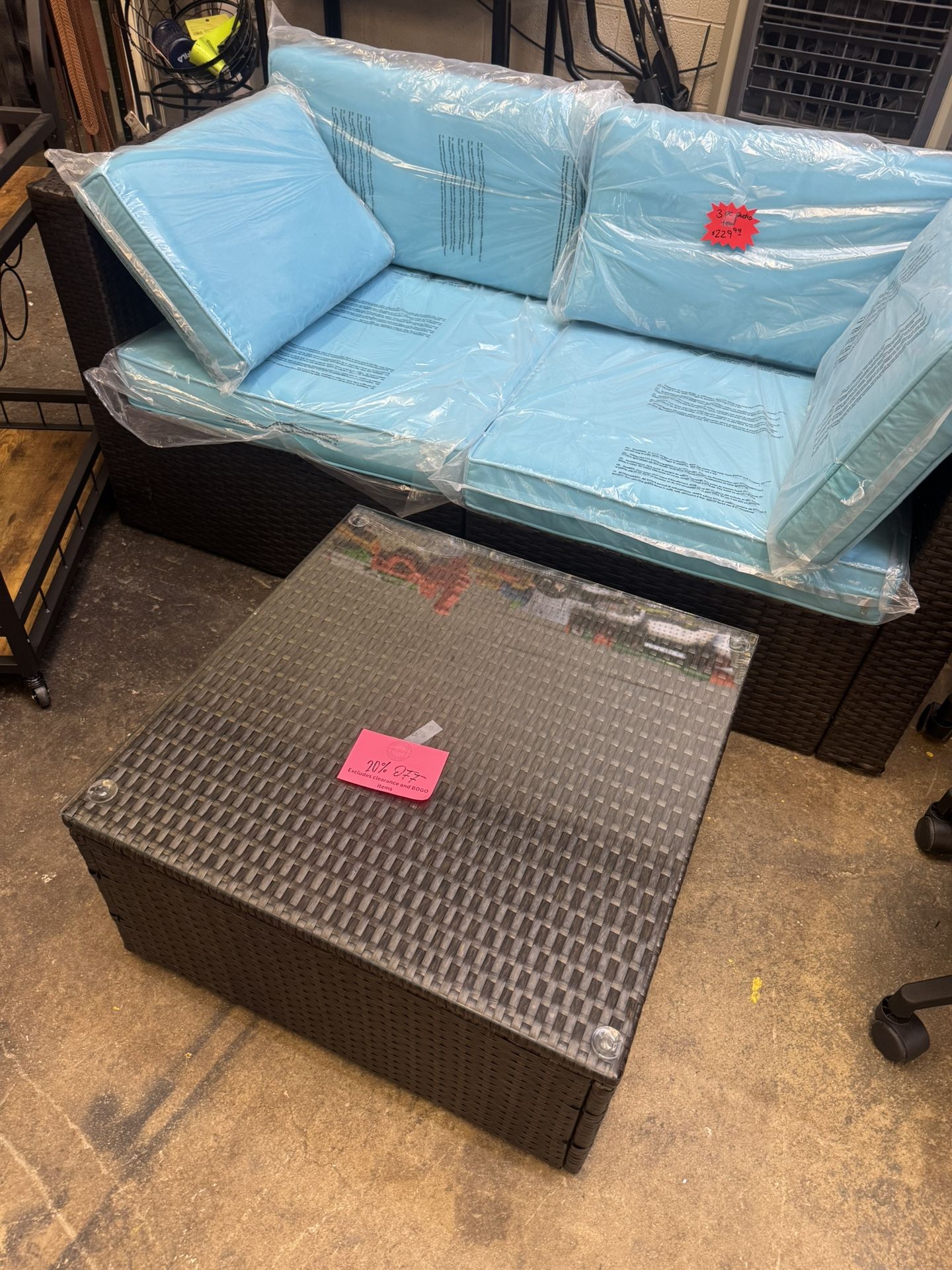 Outdoor Sofa And Table 