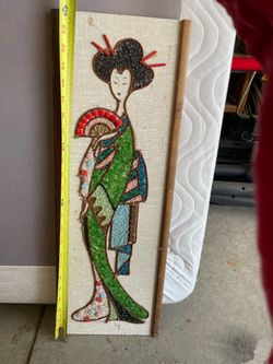 Handcrafted Japanese-style painting