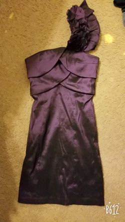 Sexy purple dress