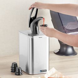 San Jamar P4900BK FrontLine Universal Countertop Condiment Pump Dispenser System - Black MFR #: P4900BK