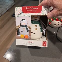 SENTSATIONALS SNOWY FRAGRANCE WARMER PLUG IN SEE DESCRIPTION 