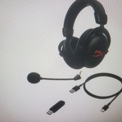 Hyperx Cloud Core Wireless Gaming Headset, Black  Open Box Item