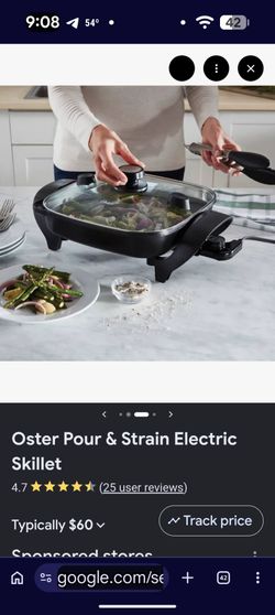 Electric skillet