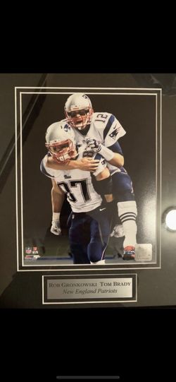 Tom Brady Rob Gronkowski FRAMED Photo