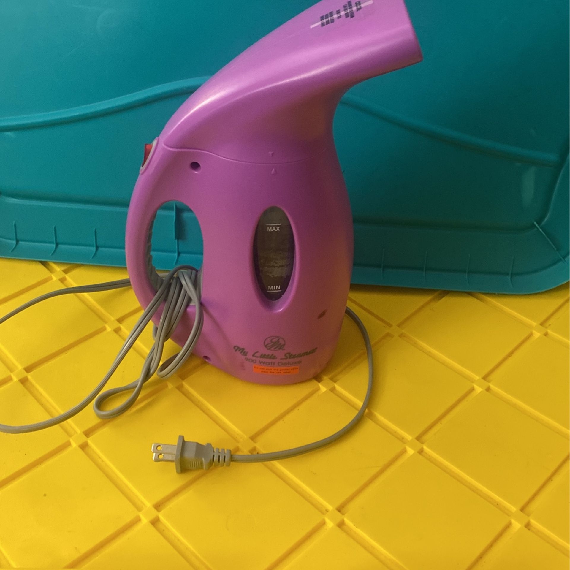 My Little Steamer Purple Fabric Steamer