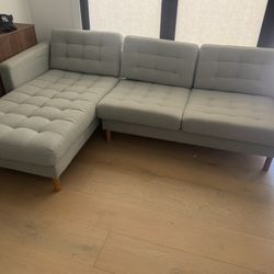 IKEA Sectional Couch + Chair