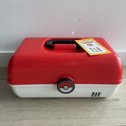 Pokémon x Target Caboodles Case Red/White