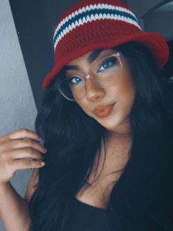 Crochet Haaland Norway bucket hat